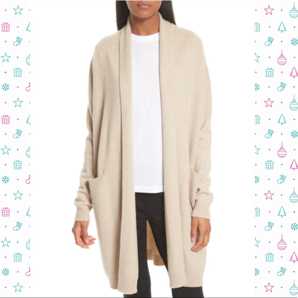 HALOGEN %100 CASHMERE CARDIGAN
